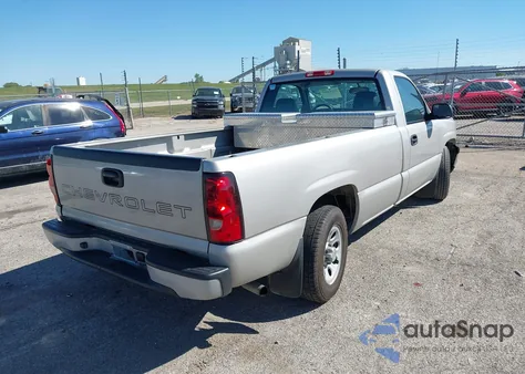 2007 Chevrolet Silverado 1500 Classic Work Truck from USA, damaged, VIN 1GCEC14X87Z116188